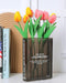 Book-Shaped Flower Vase, Cute Bookshelf Decor, Unique Black Vase for Home Decor