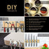 DIYMAG 120Pcs Premium Brushed Nickel Refrigerator Magnets 10x2mm, Small Round Cylinder Fridge Magnet