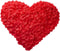 Artificial Silk Rose Petals for Romantic Night, Wedding, Party, Anniversary Decorations, Red, 3000 PCS
