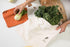 Extra Large Certified Organic Cotton Vegetable Crisper Bags, Reusable, Eco-Friendly, Made in USA