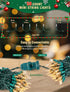 50 Count 13 Hopolon Clear Christmas Lights Feet Incandescent String Lights Green Wire Mini Christmas Tree Light