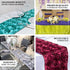 Rosette Efavormart Wonderland Premium Table Runners for Weddings Party Banquets Decor Fit Rectangle and Round Table