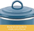 4 Inch, Ayesha Curry Enamel on Steel Bacon Grease Can / Bacon Grease Container - Blue