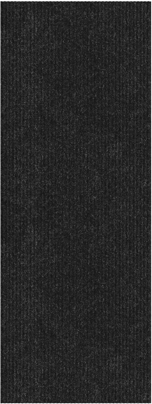 Ottomanson Solid Design Non-Slip Rubberback - 2x6 Indoor/Outdoor Runner Rug for Hallway, Kitchen, Living Room, Garage,