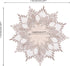 11 inches White Linen Doily Round Neutral Earth Tones Beige Lace Coffee Table Topper Dresser Scarf Place Mats