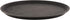 G.E.T. NS-1100-BK BPA-Free Non-Slip Plastic Round Serving Tray, 11", Black