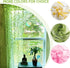Green Sheer Curtains 108 Inches Long - Vine Leaf Patterned Curtains, 2 Panels for Living Room, Bedroom