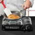 Chef Master Portable Butane Camping Stove, 7,650 BTU Output with Wind-Guard and Carrying Case for Emergencies