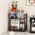Countertop 2 Counter Giikin Organizer, Tier Coffee Station Organizer for Desktop, Wood Shelf Spice Rack for Kitchen