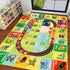 Mfmiudole 59"39.4" ABC Kids Rug for Playroom Baby Play Mat Alphabet Rug Animal Number Shape Classroom Rug Kids Playroom