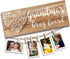 VILIGHT Grandma’s Brag Board - Gifts for Grandma from Granddaughter & Grandson, 13.5x5.5 Inches Photo Holder