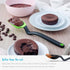 Dreamfarm Supoon 11" Classic Blue Silicone Cooking Spoon, Non-Stick, 5ml Tsp & 15ml Tbsp Scraping, Serving