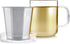 Teabloom Premium Borosilicate Glass Mug with Stainless Steel Loose Leaf Tea Infuser and Lid/Dish - 8 Ounces (240 mL) by Teabloom
