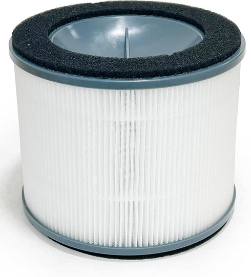 Nispira AP-T10 AP-T10FL 3-In-1 Activated Carbon True HEPA Filter Replacement For Homedics Air Purifier AP-T10-BK AP-T10-WT | Removes Smoke, Chemical VOCs, Odor, Pet Dander | 1 Pack