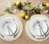SHACOS Round Placemats Set of 6, Boho Braided Bordered Placemats 15 inch for Dining Tables, Wedding Holiday Party