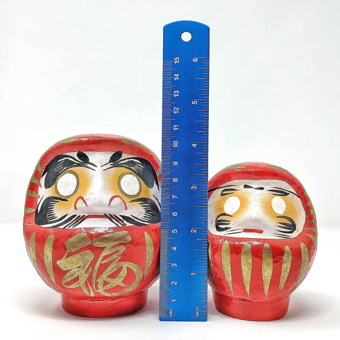4.7 inch) Dharma Doll - Made in Japan - Peace & Purity (White, Medium