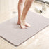 LuxStep Shower Mat Bathtub Mat,24x16 inch, Non-Slip Bath Mat with Drain, Quick