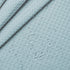 Stall Shower Curtain Fabric - 36 x 72 Inch, Waffle Weave, Heavy Duty, Water Repellent, Blue Pique Pattern for