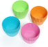 Bakerpan Silicone Mini Cupcake Holders, Mini Cupcake Liners, 24 Pack (Multi)