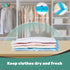 Vacuum Storage Bags - Space Saver Bags for Comforters, Blankets, Clothes Storage, 10 Jumbo Bags with Hand Pump Included