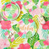 Sparkle and Bash 3 Pack Tropical Plastic Tablecloth - 54x108 Inch Hibiscus Floral Aloha Cover