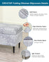 Bands,M,03 CRFATOP Printed Rectangle Ottoman Stool Cover Stretch Folding Storage Footstool Bench Slipcovers Upholstered