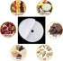 10pcs Round Silicone Dehydrator Sheets, 13in Non-stick Fruit Dehydrator Mats, Reusable Steamer Mat for Fruit Dryer