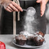 XVBITOR Stainless Steel Flour Sifter for Baking, One Handed Operation, Great Sieve for Quick Sifting Cakes and Spices