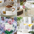 70 Pcs Blank Place Cards with Gold Foil Frame, Fillable Banquet Seat Cards for Wedding Table Setting