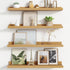 FLYJOE Floating Picture Ledge Shelves for Wall Set of 4, 24 Inch