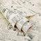 17.8 x 78 Inches Self-Adhesive Liner Paper, Removable Shelf Liner for Kitchen Home Decor, Newspaper
