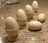 efo Wooden Egg Cups | Boiled Egg Holder | Easter Decor | Arts and Crafts DIY Unfinished Wood | Egg Cup Set of 4