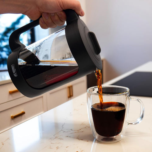 London Sip Cold Brew Coffee Maker, Iced Coffee Pitcher, 1500 ml