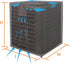 Jeacent Central Air Conditioner Covers for Outside Units - AC Covers 24x24x22 inches