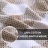 Set, 12 12 13 28 Inches, Set 8 100% Homaxy Kitchen Towels and Dishcloths x and x of Cotton Waffle Weave Check Plaid