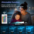 3D OkiyiD Airplane Gifts for Boy, Men, Aircraft Night Light, Gulfstream Illusion Lamp with Remote and Touch Control