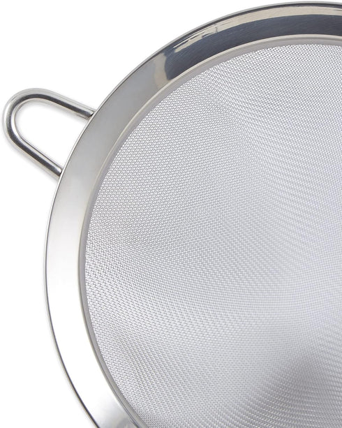 RSVP International Endurance Kitchen Collection, 4.75-Inch Stainless Steel Fine Mesh Sieve/Colander