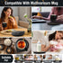 NBBRDDN Set, 2 Settings, Set Coffee Mug Warmer & Mug Coffee Cup Warmer with Temperature Electric Coffee Warmer for Desk