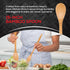 Helen’s Asian Kitchen Bamboo Kitchen Spoon, 15-Inch Cooking Utensil