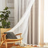 Loyala 52" 63" 2 Star Curtains, Blackout Curtains for Bedroom Kids Cute Double Layer Hollow Out Star Window Curtain