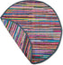 DII Chindi Home Collection Handwoven Multicolor Area Rag Rug - 36" Round