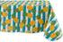 DII Flannel Backed Outdoor Vinyl Collection, Machine Washable Tablecloth, 60 x 120, Pineapple