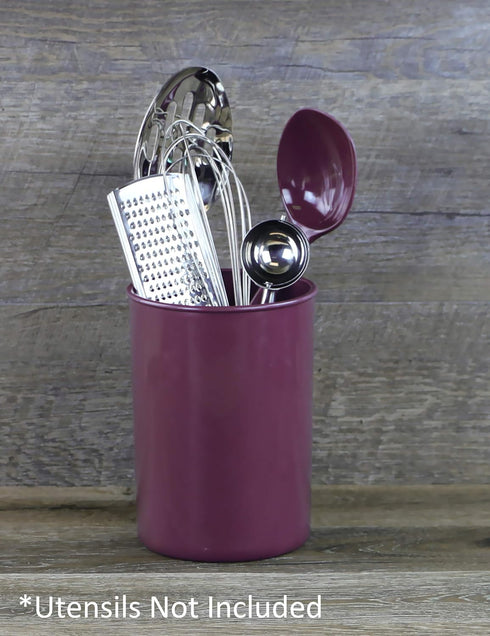 Reston Lloyd Calypso Basics Plastic Utensil Holder - Plum