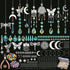 Worgree DIY Suncatcher Kit 460pcs Sun Catchers Making Supplies Art and Crafts