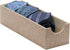 Household Essentials Brown 720-1 Deep Drawer Organizer Box for Storage | 12 in x 4 in x 3.13