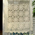 Hsvanyr 39inches Beige Tablecloth, Handmade Crochet Cotton Square Coffee Table Cover