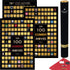 3 in 1 Gift Set - Top 100 Scratch Off Movies, Horrors, Comedy Posters Bundle - Essential Cinema Checklist