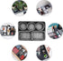 8pcs Drawer Organizers, Separators, Storage Box,Felt Storage Bins Inserts Tool Containers Toy Basket Shelf Cubes Foldable Drawer Dividers Desk Organisers - Grey by POTTIIS