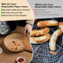 100Pcs Small Air Fryer Liners Disposable, 6.5 Inch Round Parchment Sheets for Baking Cooking Food