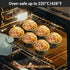 EUSOAR 50pcs Muffin Liners, Disposable Aluminum Foil Cupcake Baking Cups with Lids for Ramekins and Cases.